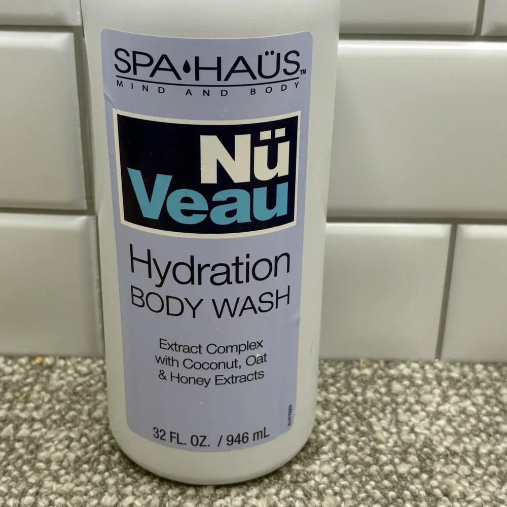 Spa Haus Nu Veau Hydration Body Wash 32 oz. Bottle‎ New